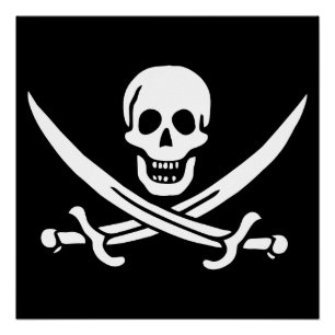 Pirate Flag Poster