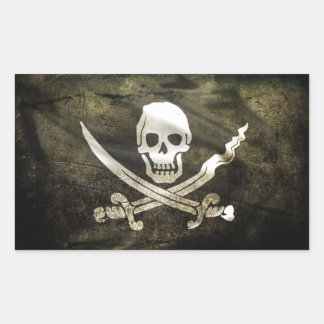 Pirate Flag Stickers | Zazzle.com.au