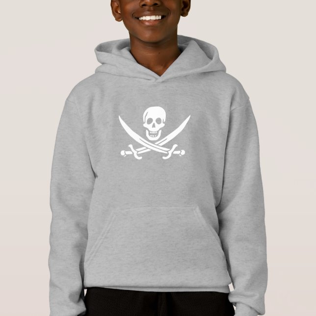 Pirate Flag Skull Crossed Swords (Front)