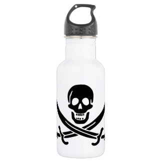 Pirate Flag Skull Crossed Swords 532 Ml Water Bottle