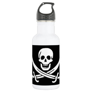 Pirate Flag Skull Crossed Swords 532 Ml Water Bottle