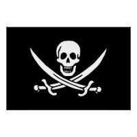 Pirate Flag Skull Crossed Swords