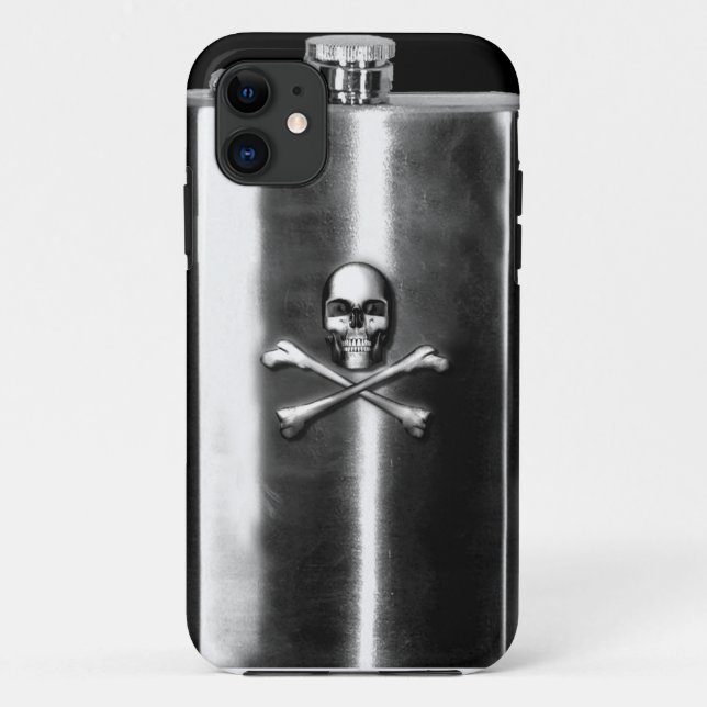 Pirate Flask iPhone case (Back)