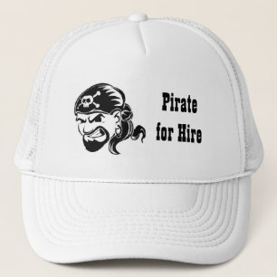 Pirate for Hire Trucker Hat