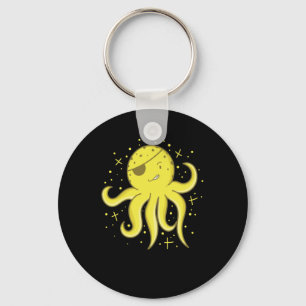 Pirate giant collar with eyepatch key ring