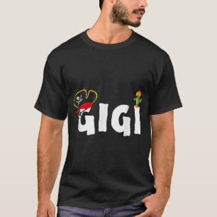 Pirate Gigi Grandma Skull Pirate'S Hat Crossbones T-Shirt
