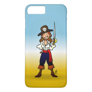 Pirate girl Case-Mate iPhone case