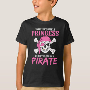 Pirate Girl Pirate Gift Girl T-Shirt
