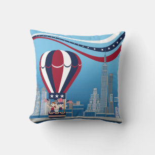 Pirate Girl Treasure Map Fun Birthday Party Cushion