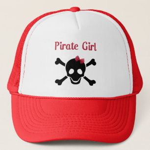 Pirate Girl Trucker Hat