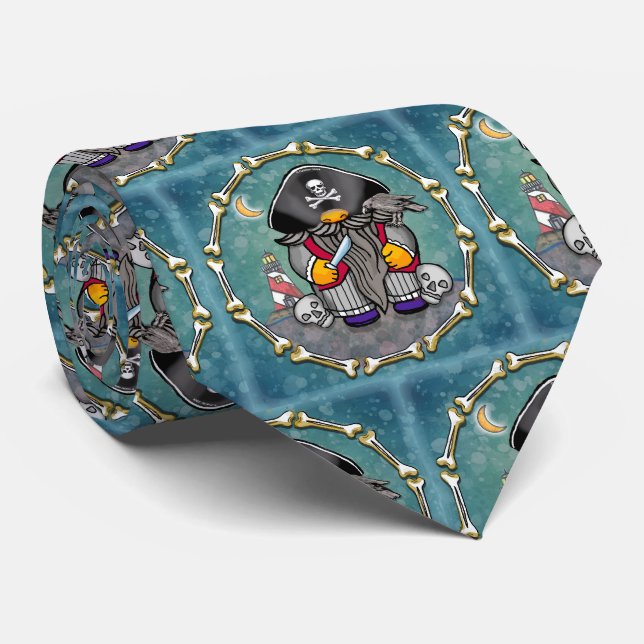 Pirate gnome  tie (Rolled)