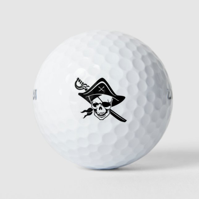Pirate Golf Balls (Front)
