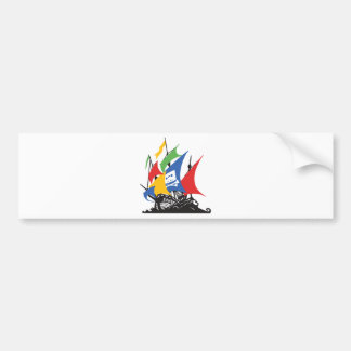 Pirate Google Bumper Sticker