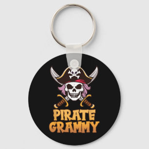 Pirate Grammy Captain Matching Grandma Halloween C Key Ring
