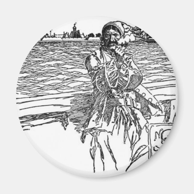 Pirate Graphis Magnet (Front)