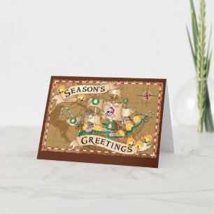 Pirate Greetings Holiday Card