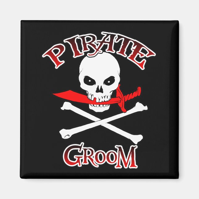 Pirate Groom Magnet (Front)