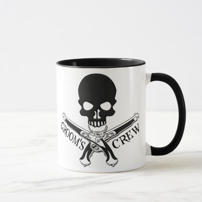 Pirate Groom's Crew Mug (Right)