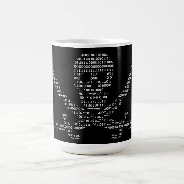 Pirate Hacker Dark Mug (Center)