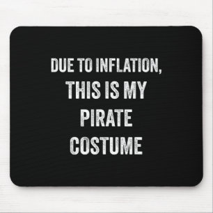Pirate Halloween Costume Mouse Pad