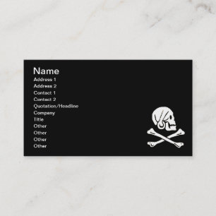 pirate-henry-every business card