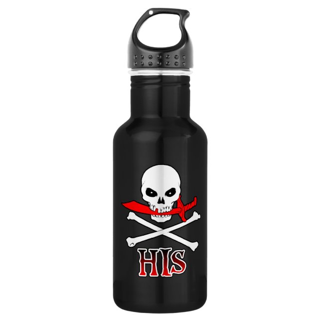 Pirate His 532 Ml Water Bottle (Front)