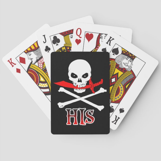 Pirate His Playing Cards (Back)