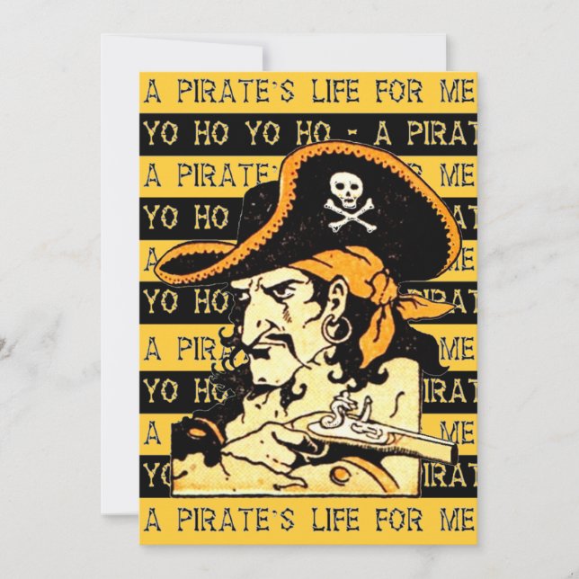Pirate Invitation (Front)