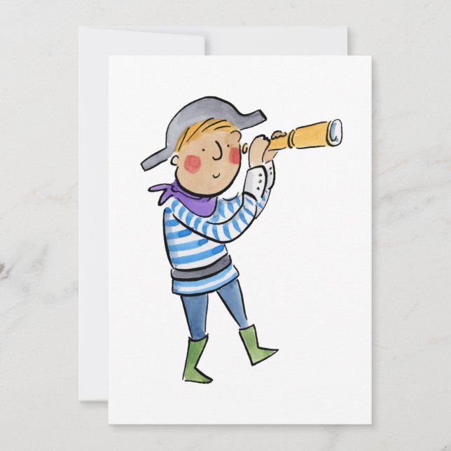 Pirate Invitation (Front)