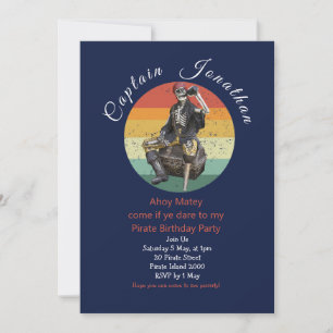 Pirate Invitation birthday
