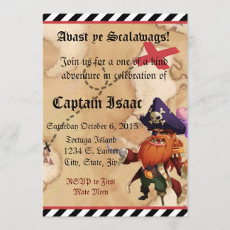 Pirate Invite 5x7