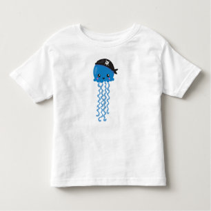 Pirate Jellyfish, Cute Jellyfish, Little Jellyfish Toddler T-Shirt