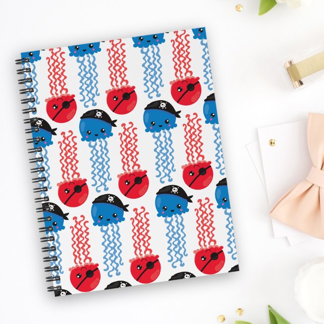 Pirate Jellyfish, Jellyfish Pattern, Sea Animals Planner (Creator Uploaded)