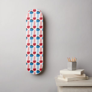 Pirate Jellyfish, Jellyfish Pattern, Sea Animals Skateboard