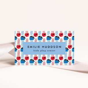 Pirate Jellyfish, Play Centre, Activity Centre Business Card