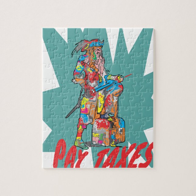 pirate jigsaw puzzle (Vertical)