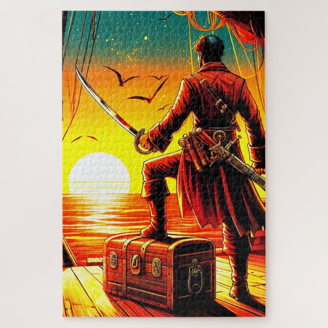 Pirate Jigsaw Puzzle (Vertical)