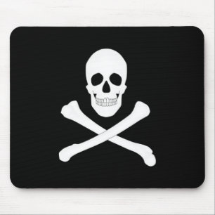 Pirate (Jolly Roger) Flag Mouse Pad