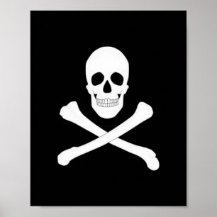 Pirate (Jolly Roger) Flag Poster