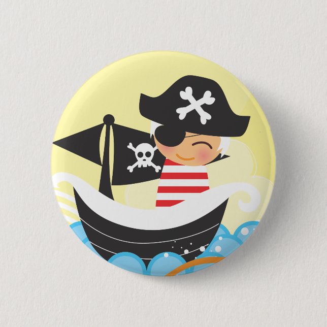 Pirate Kid Button (Front)