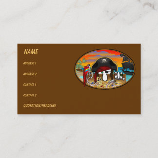 Pirate Kilroy Business Cards