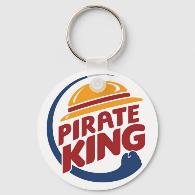Pirate King Logo Key Ring (Front)