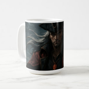 Pirate King Mug – Dark Fantasy Anime Coffee Cup