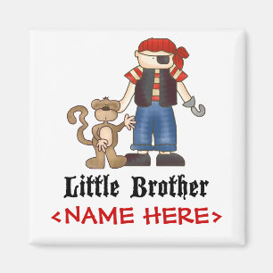 Pirate Little Brother Magnet