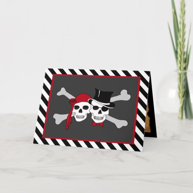 pirate love invitation (Front)