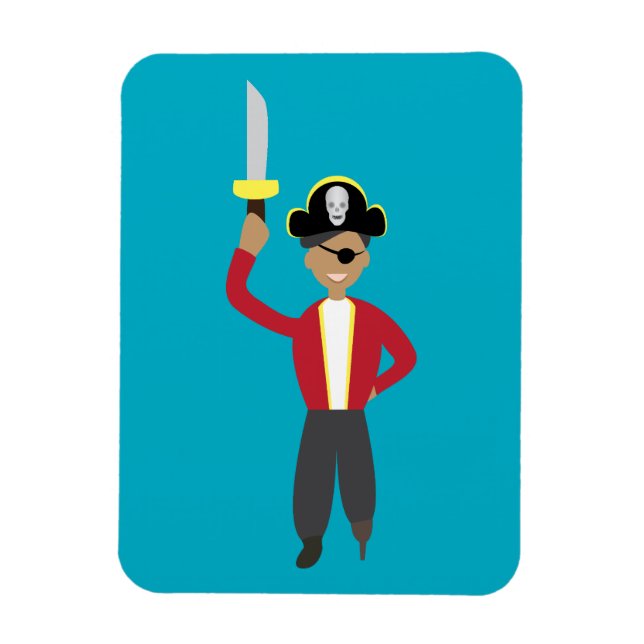 Pirate Magnet (Vertical)