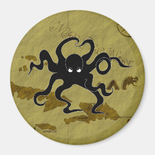 Pirate Map #1 Magnet