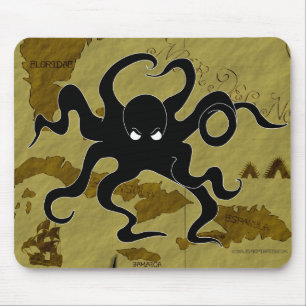 Pirate Map #1 Mouse Pad
