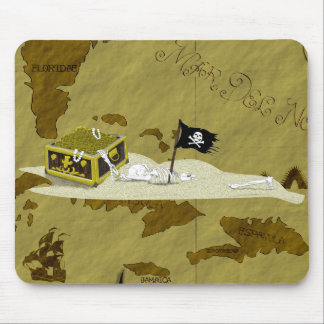 Pirate Map #1 Mouse Pad
