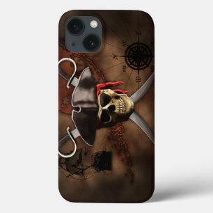Pirate Map iPhone 13 Case